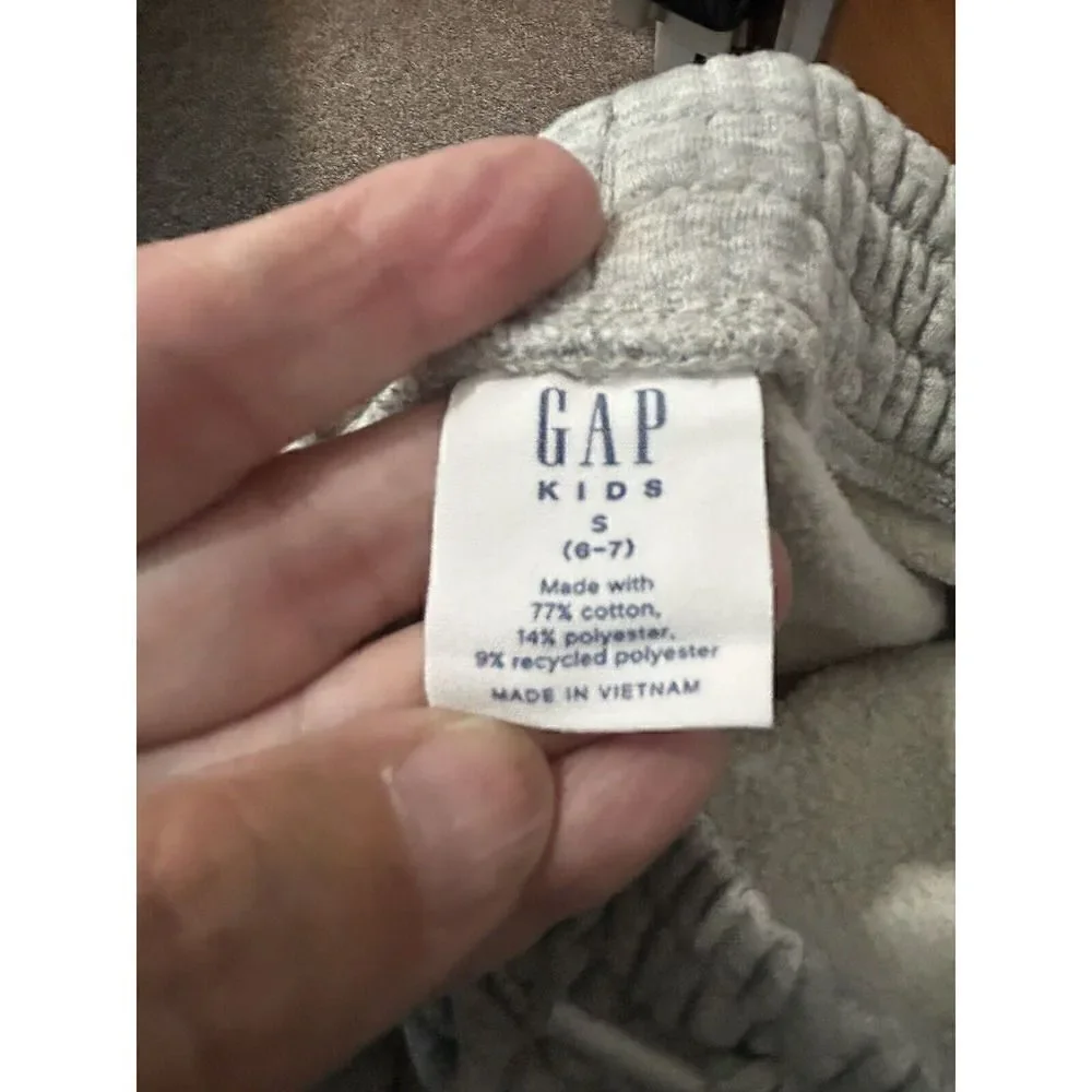Gap Kids Girls Gray Size Small 6-7 Sweatpants